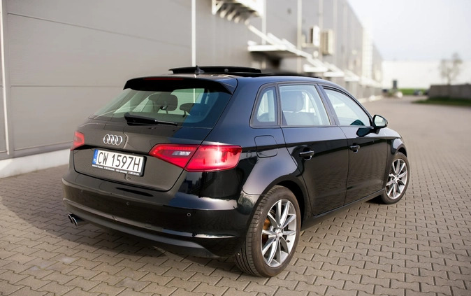Audi A3 cena 56900 przebieg: 183000, rok produkcji 2014 z Włocławek małe 29